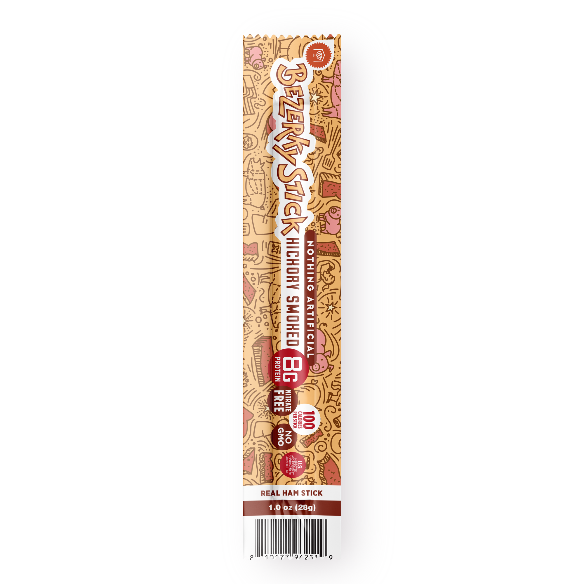 Bezerky Stick Hickory Smoked