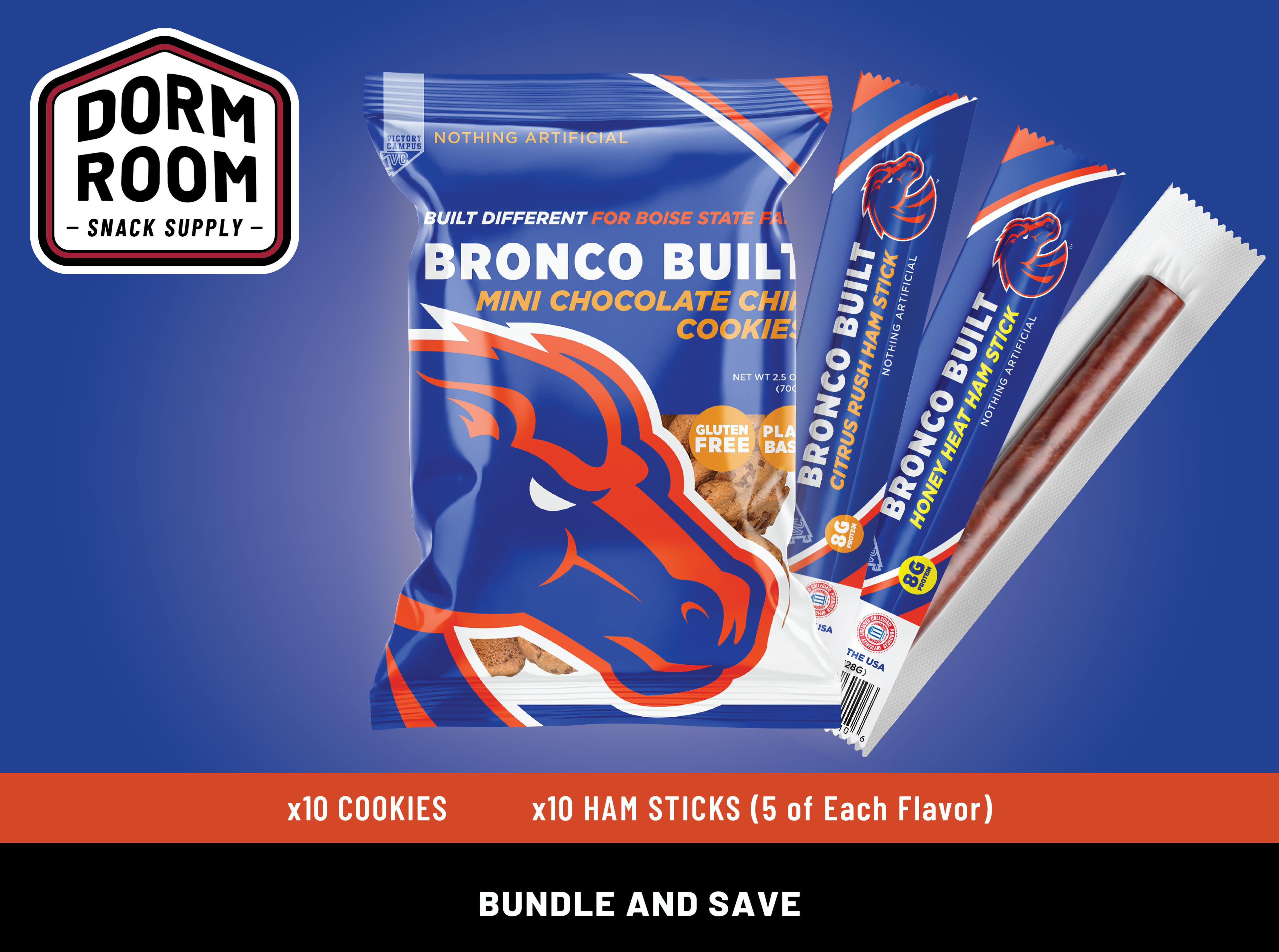 Bronco Built - Dorm Room Snack Supply