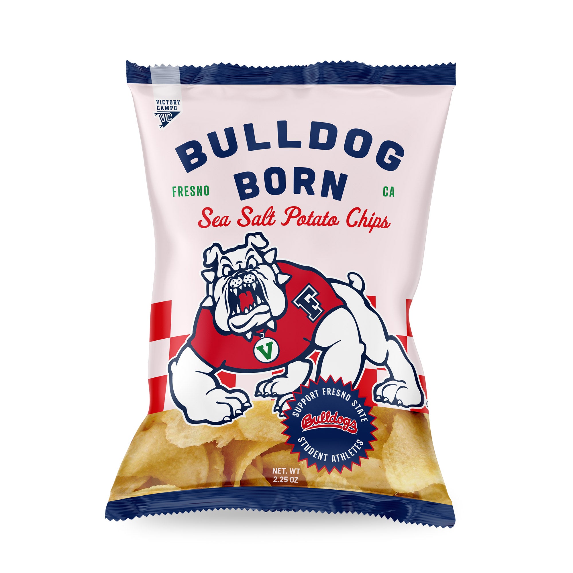 Bulldog Born Sea Salt Potato Chips