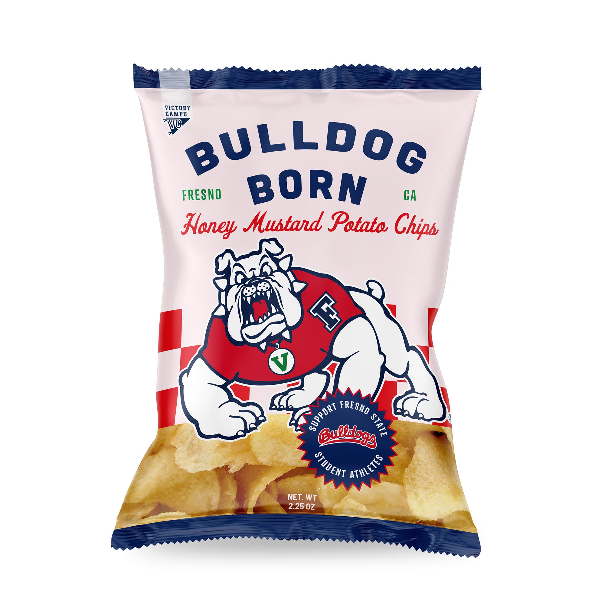 Bulldog Born Honey Mustard Potato Chips