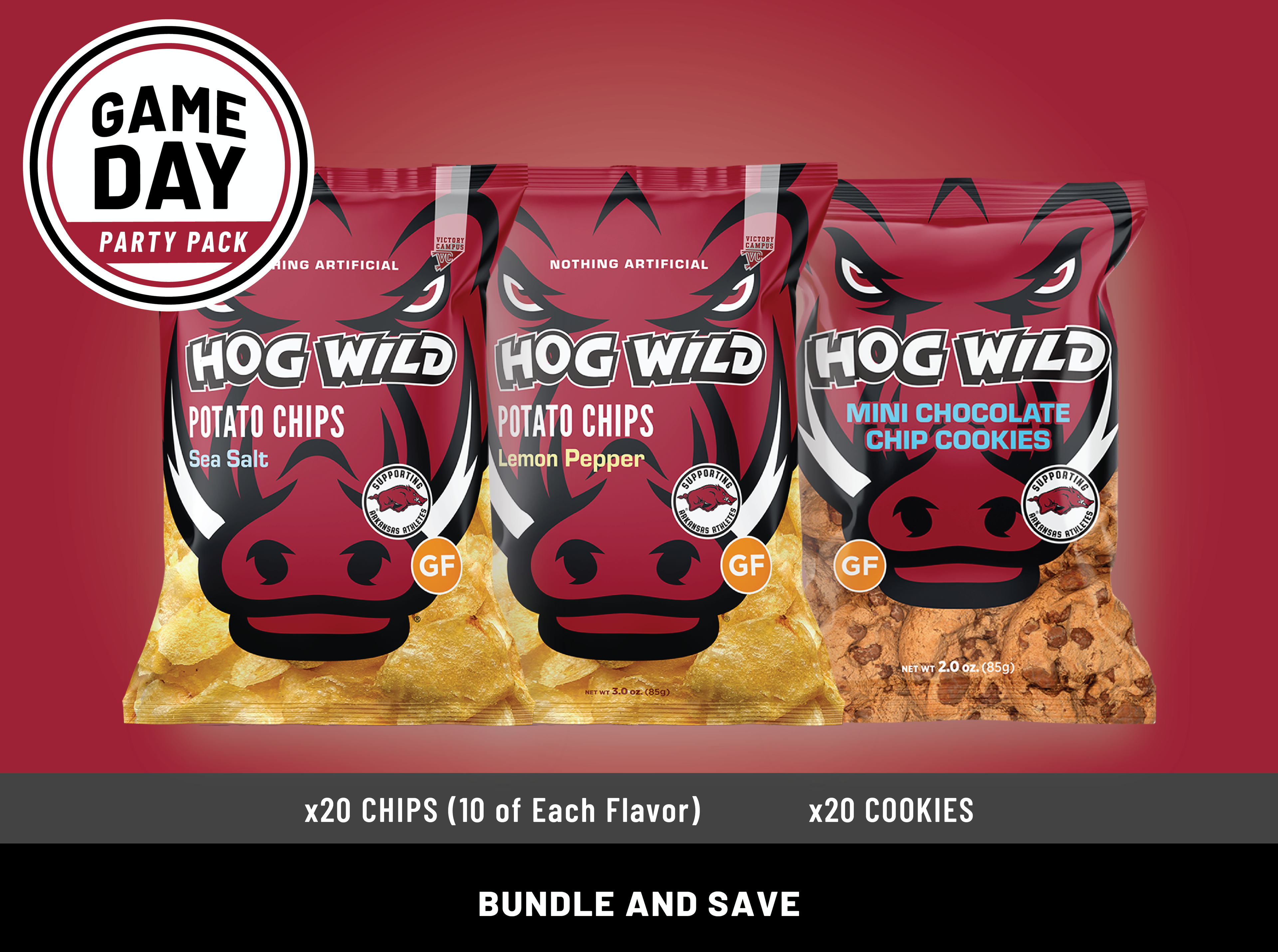 Hog Wild - Game Day Party Pack