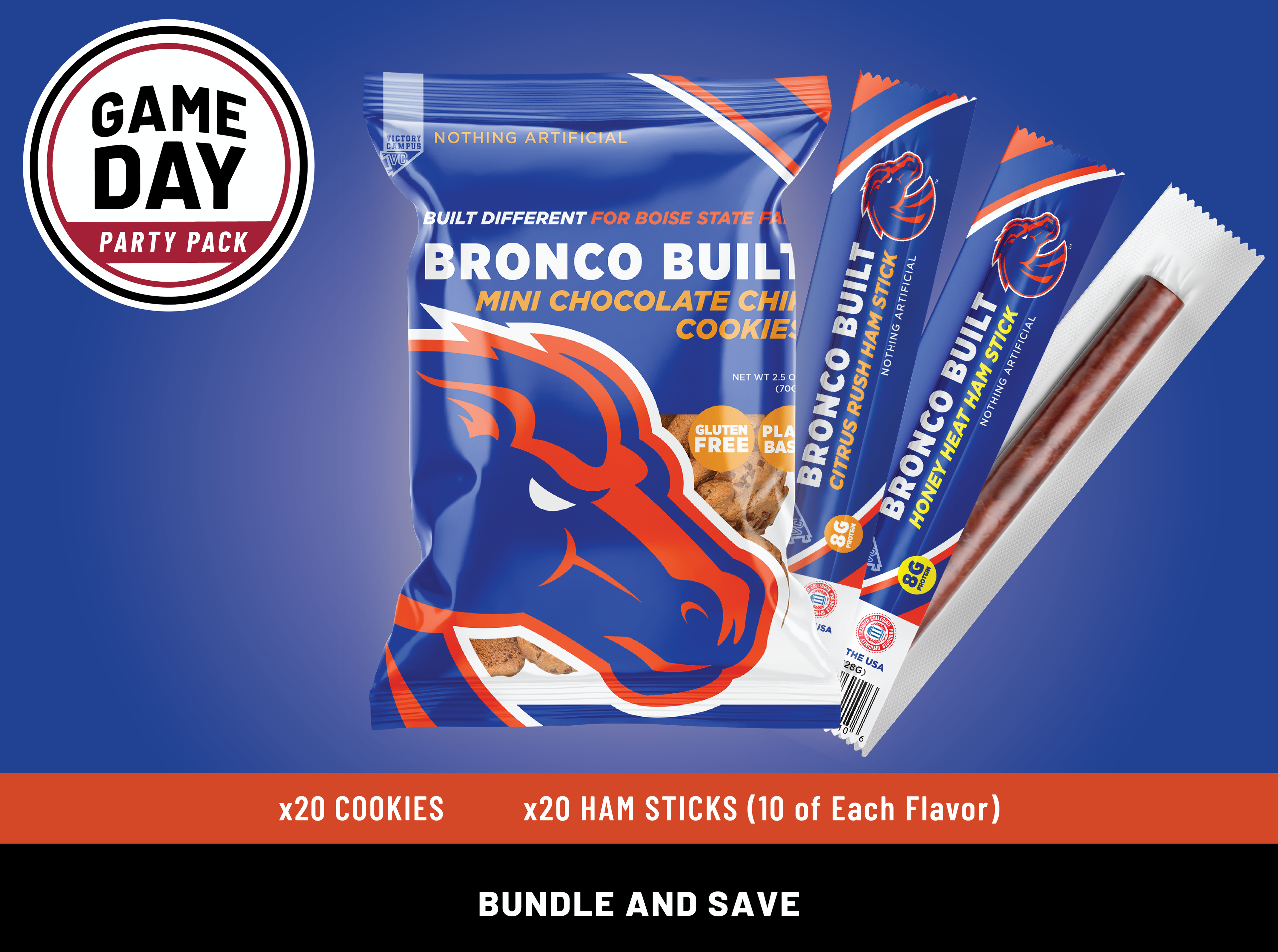Bronco Built - Game Day Party Pack