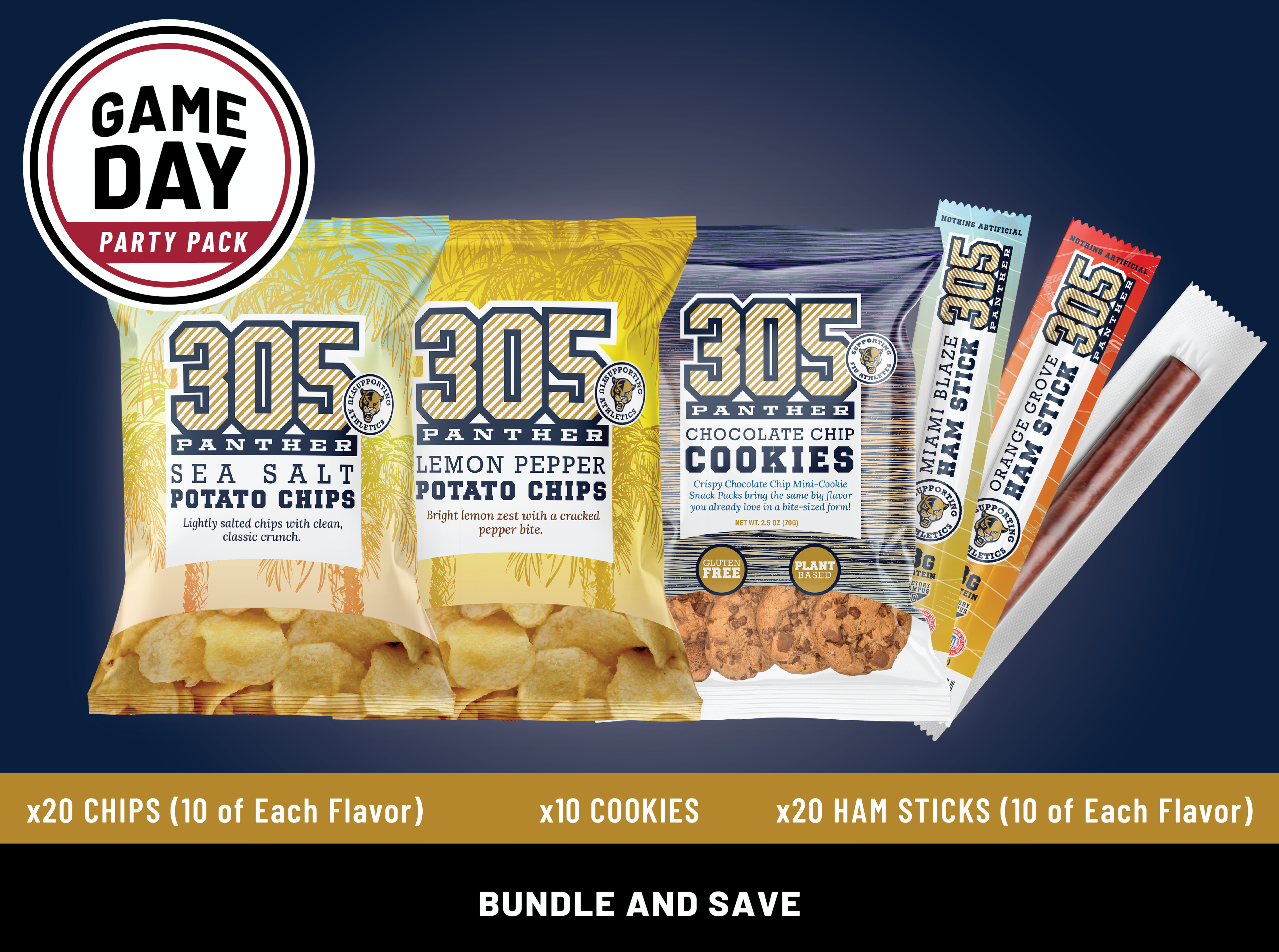 305 Panther - Game Day Party Pack