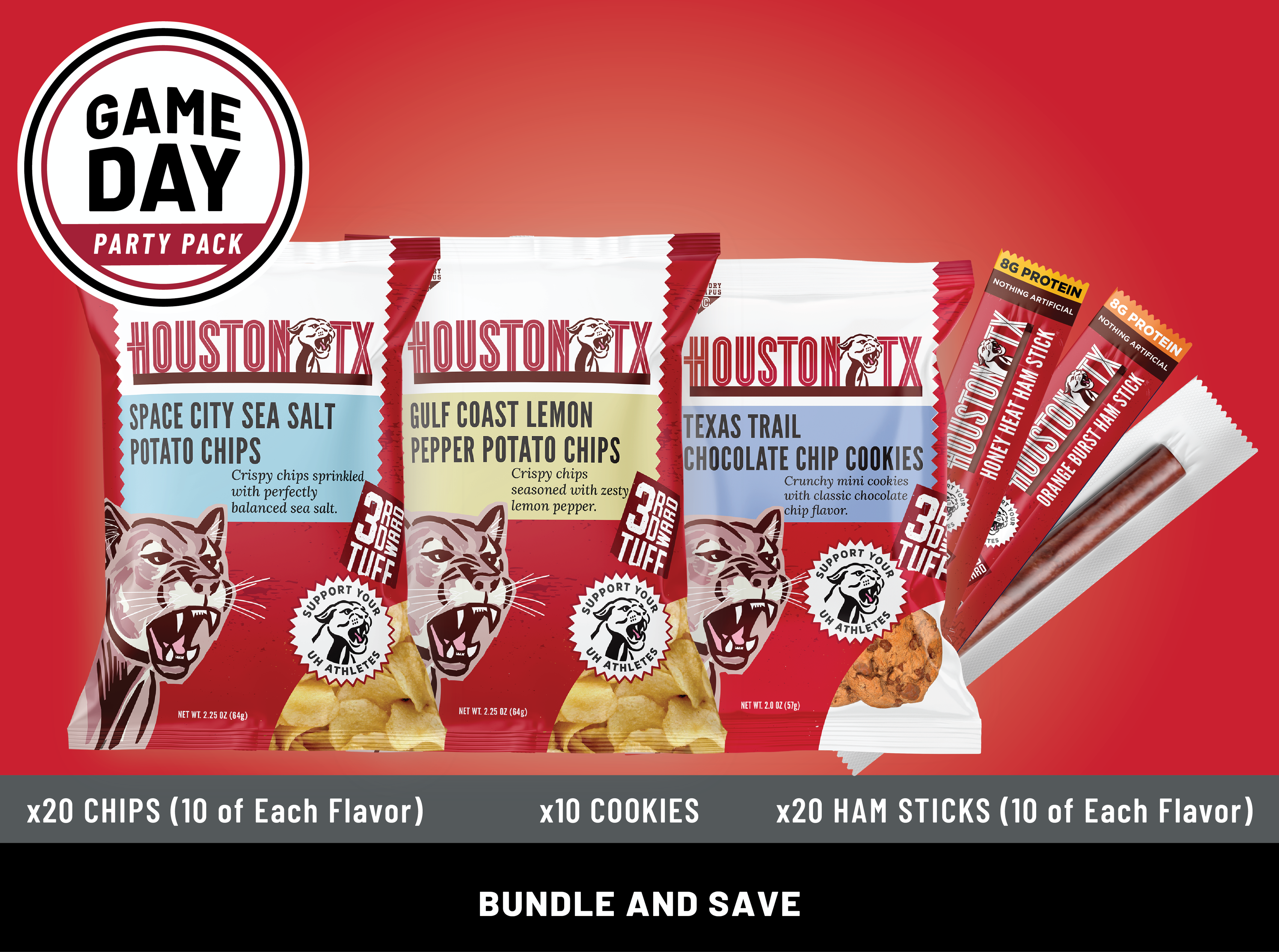 HoustonTX - Game Day Party Pack