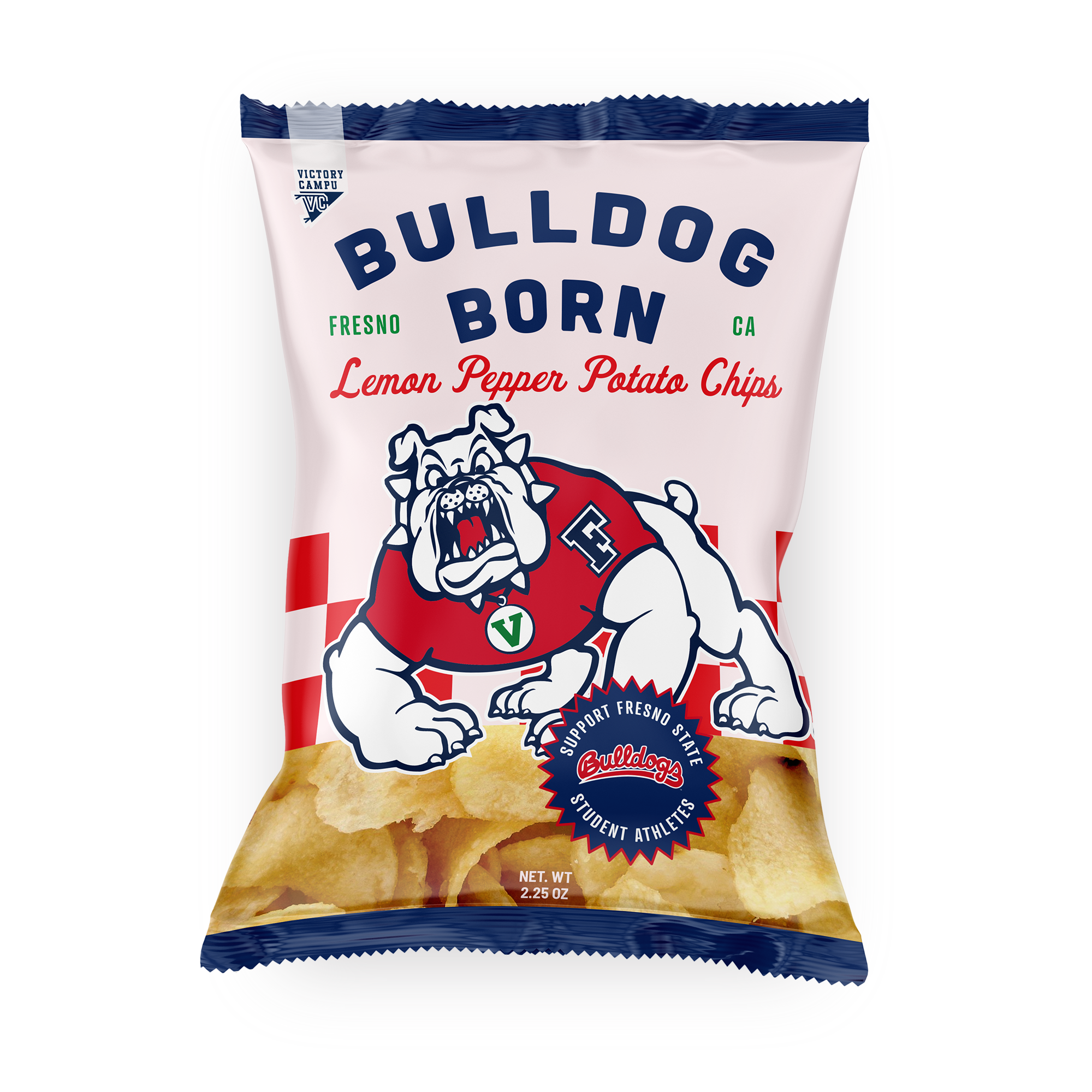 Bulldog Born - Potato Chips - Lemon Pepper