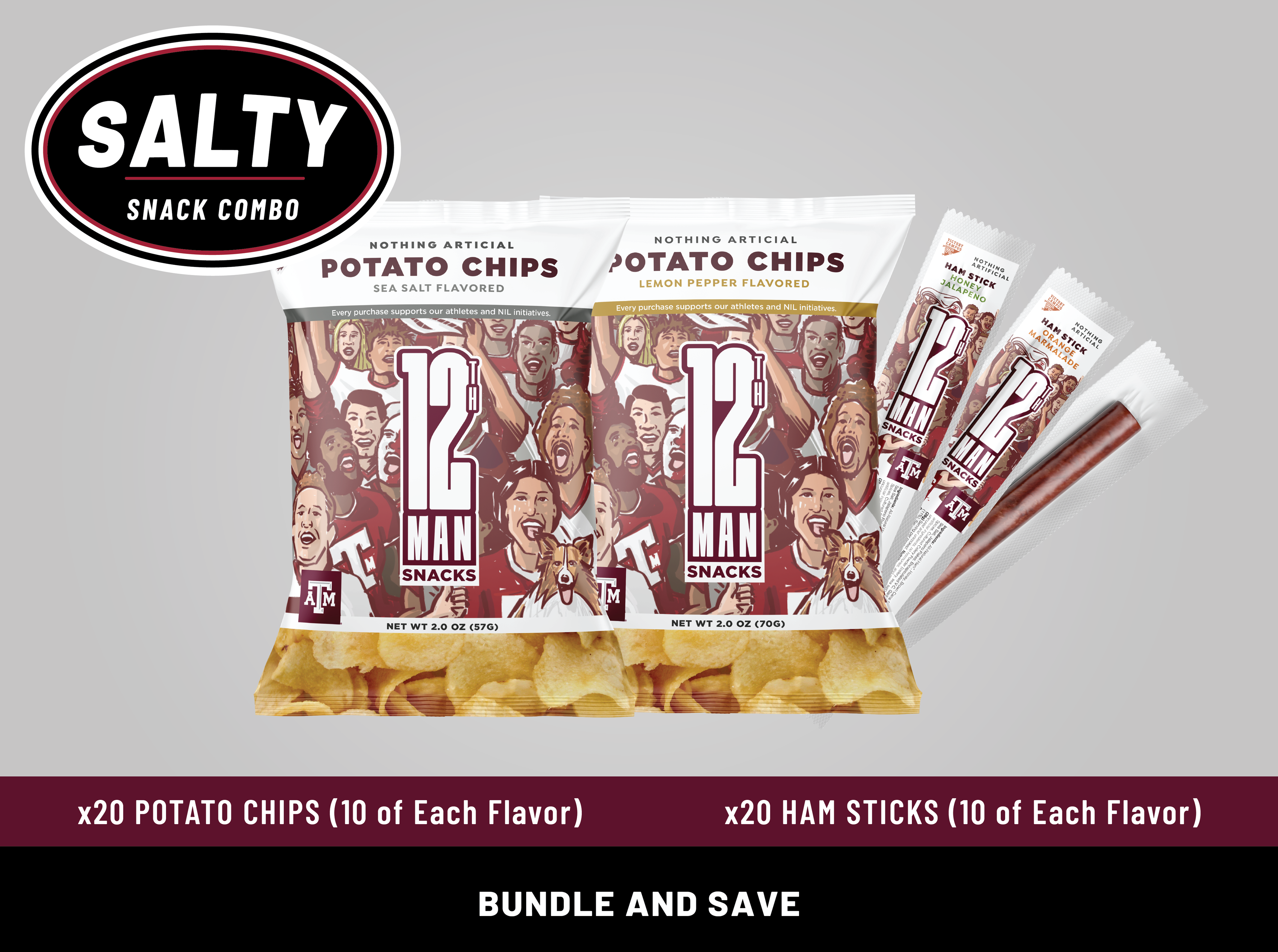 12th Man Salty Snack Pack