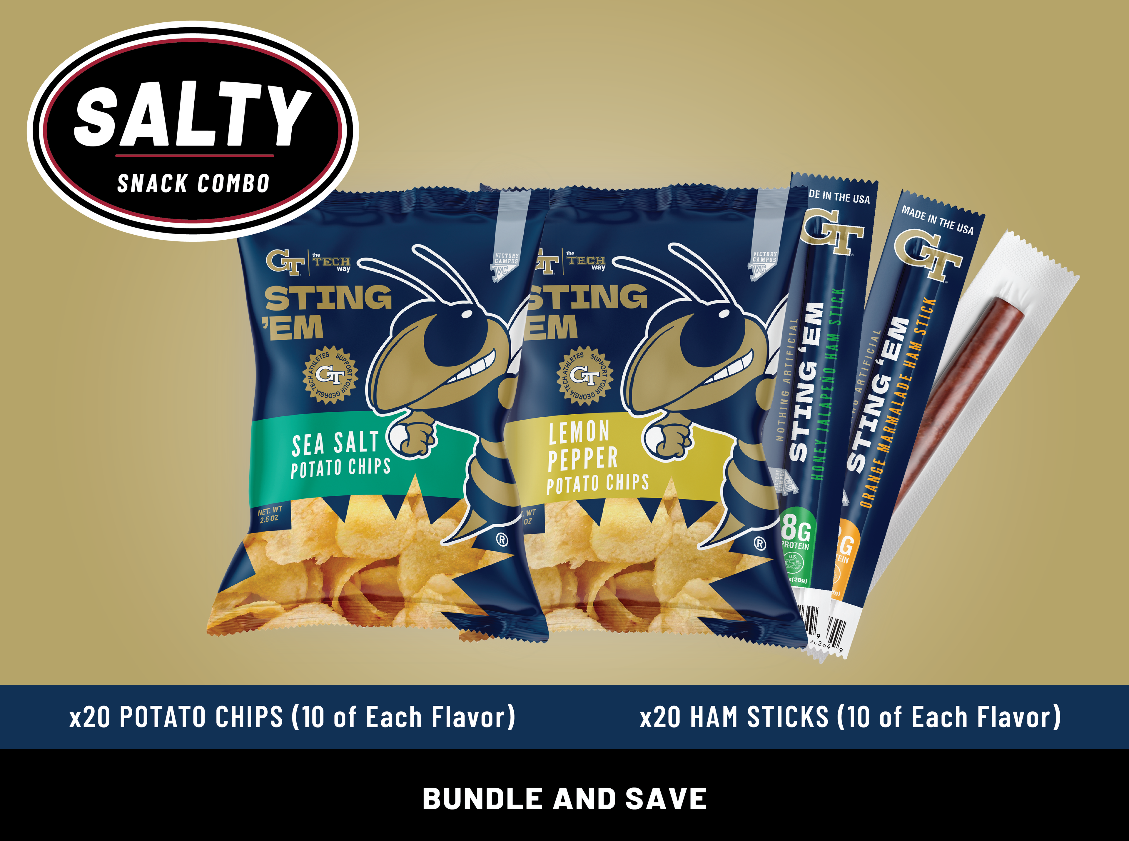 Sting-em - Salty Snack Pack