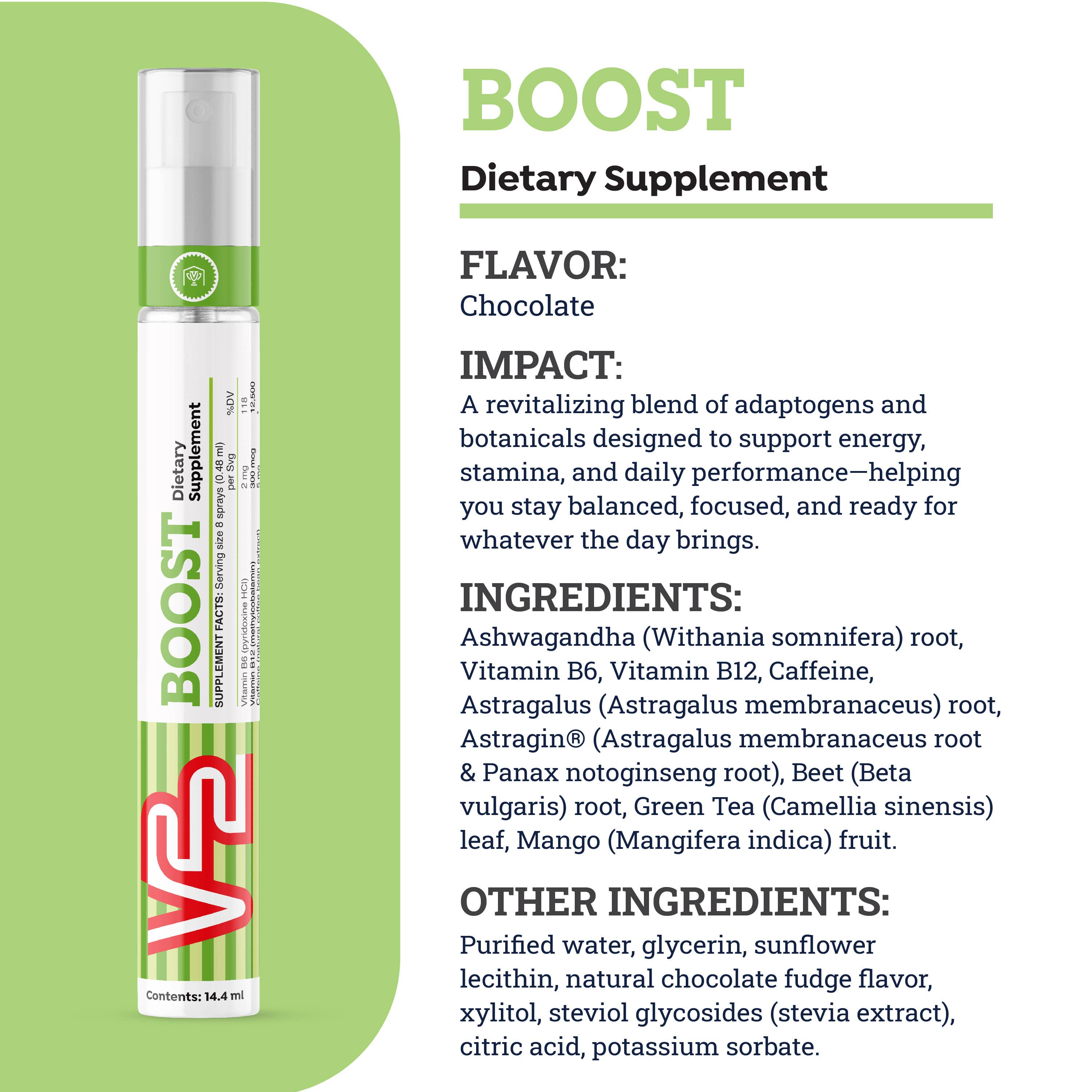 V22 Sprays BOOST For Enhanced Energy Anytime details